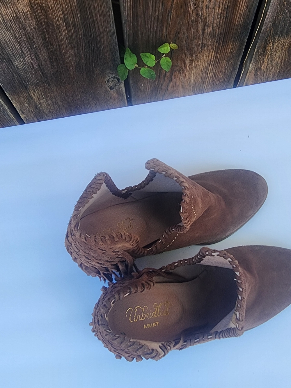 Ariat Lily Ankle Fringe Whiskey Size 10 womens - Picture 6 of 10